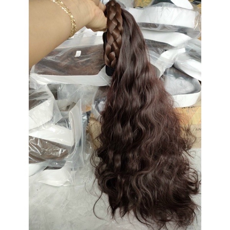 Tóc giả cài tết rít-hot hit❤️