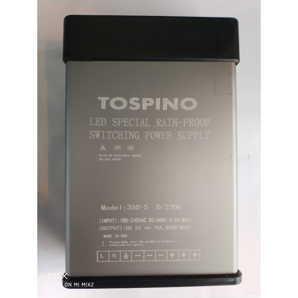 NGUỒN TỔ ONG NGOÀI TRỜI 5V 70A 350W THƯƠNG HIỆU TOSPINO HÀNG CHẤT LƯỢNG CAO