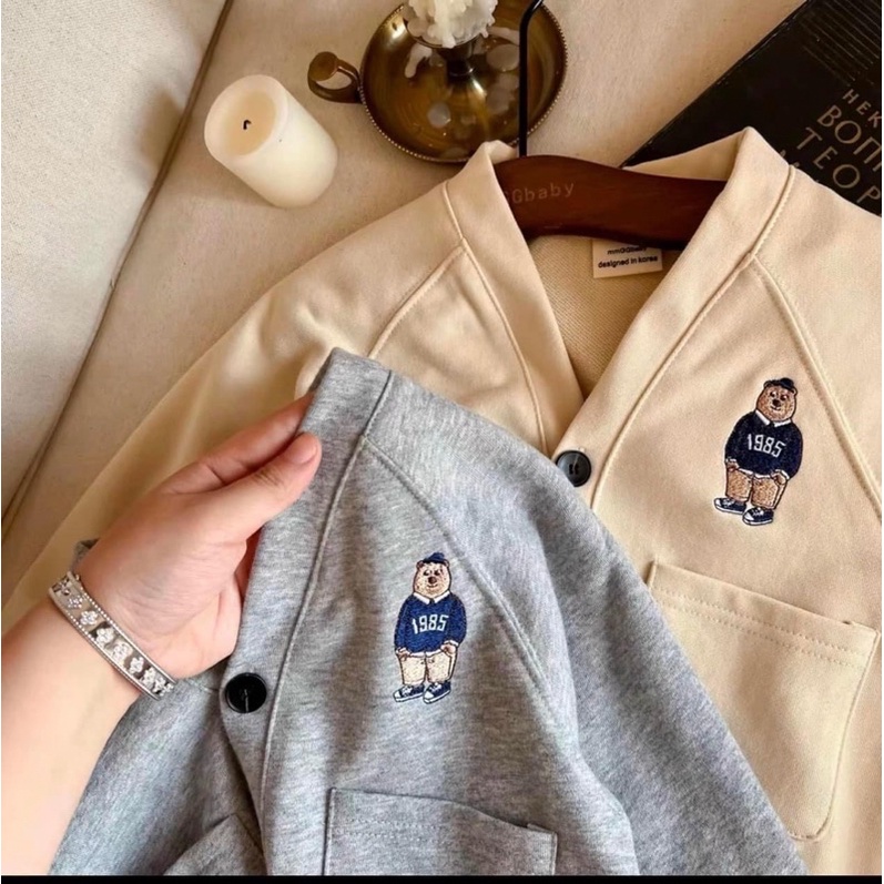 COMBO 3 ÁO CADIGAN GẤU WHO CHO BÉ