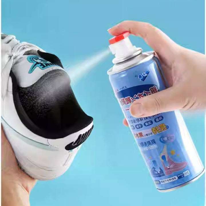 Xịt giày khử mùi hôi chân Nano Bạc thơm mát cả ngày, bình xịt khử mùi hôi giày diệt khuẩn hiệu quả