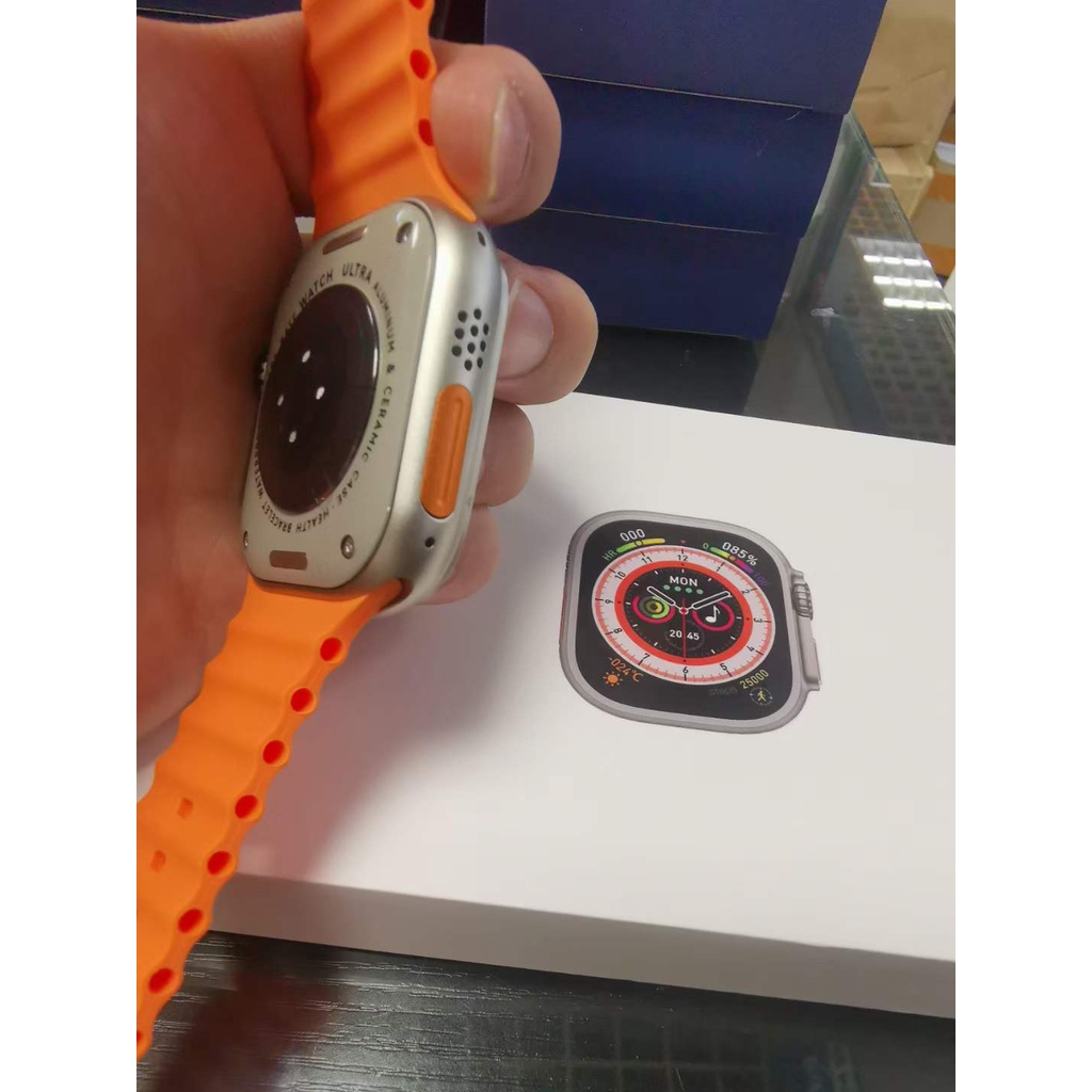 Đồng Hồ Thông Minh 2022 IWO 49mm ultra 8 NFC 8 Bluetooth Gọi Điện 2.02inch 380Mah PK H10 ultra MT8 ultra