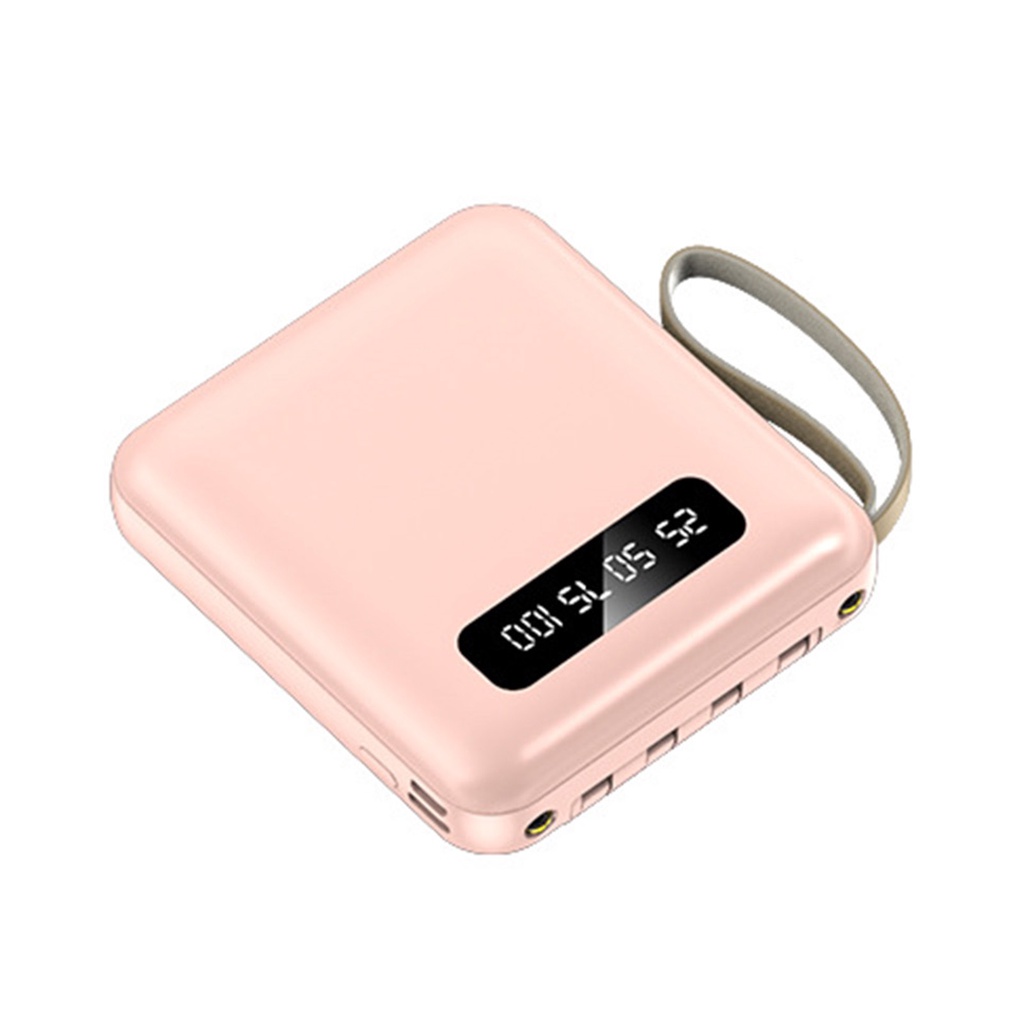 PO-4 Dây Cáp Đèn LED Công Suất Cao Đa Năng Pin Sạc Dự Phòng PO-20000mAh Với