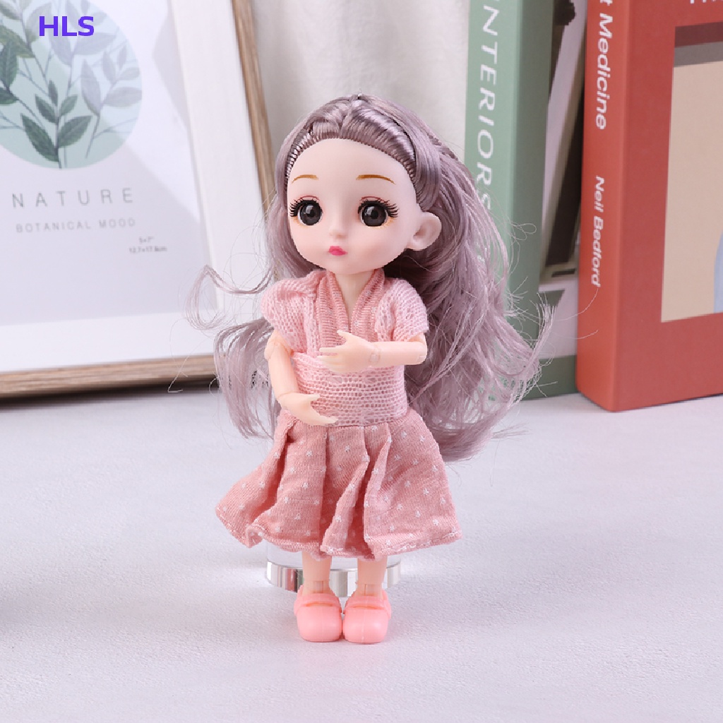 Búp Bê Công Chúa 16cm Kèm Giày / Giày / Khớp Chuyển Động Dễ Thương Cho Bé Gái