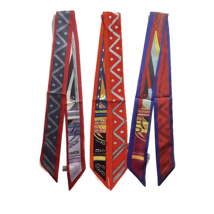 Khăn quấn túi xách hoa văn trang trí nhiều màu đa năng