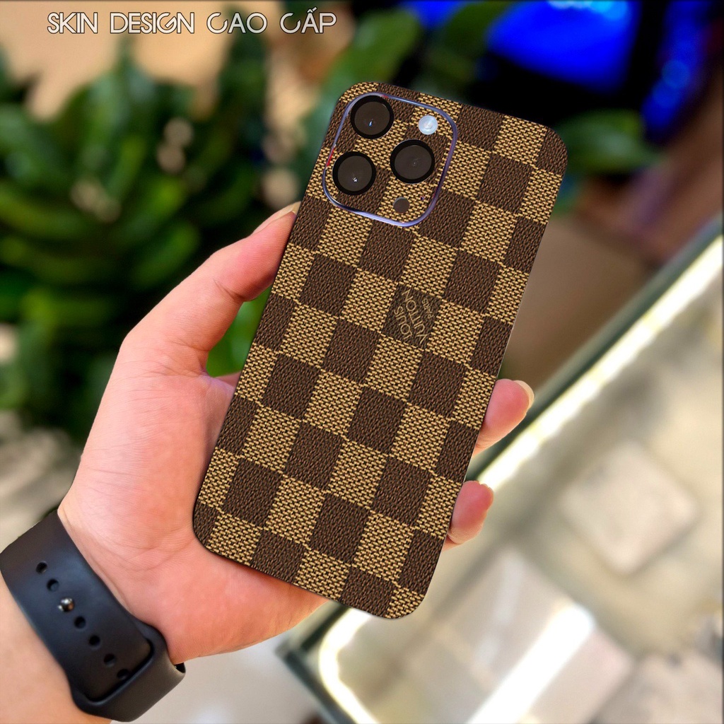 Miếng dán Skin hình Caro cho đầy đủ các dòng máy