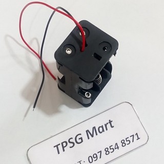 Khay pin aa - 1.5v x 4 viên - khay trụ vuông