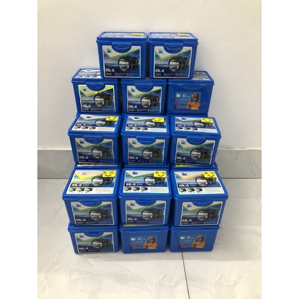 Đèn pin đội đầu ánh sáng vàng