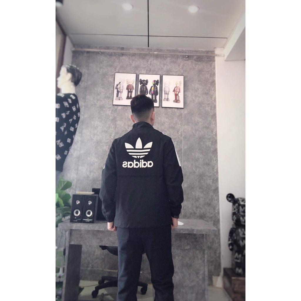 Áo khoác nam,áo gió 3 sọc nam thể thao cao cấp