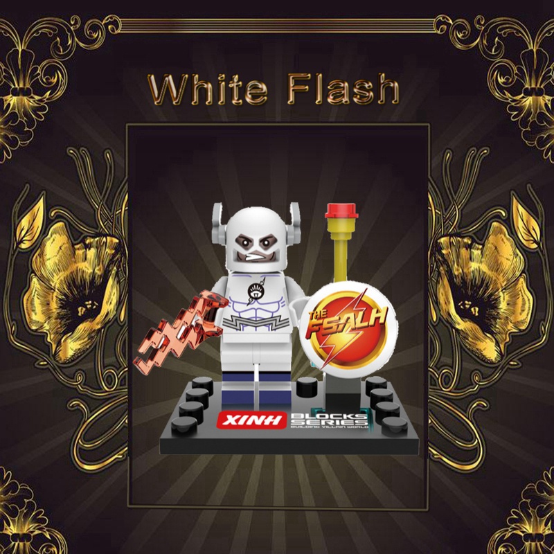 Bộ Đồ Chơi Lắp Ráp Mô Hình Nhân Vật Wally West Dành Cho Trẻ Em DIY