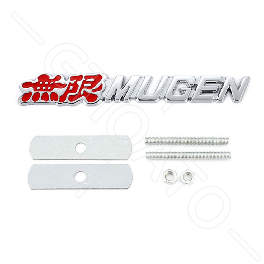 GTIOATO MUGEN Biểu Tượng Xe Huy Hiệu Xe Hơi Huy Hiệu Ô Tô Biểu Tượng Xe Hơi Biểu Tượng Oto CảI TiếN Hợp Kim Nhôm Biểu Tượng Ô Tô Mạng Trúng Thầu Phụ KiệN Trang Trí Ô Tô Cho Honda City Brio BRV Jazz Civic