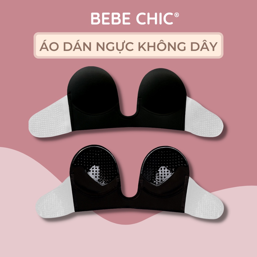 Áo Dán Ngực Chữ U Khoét Sâu Hở Lưng BEBECHIC