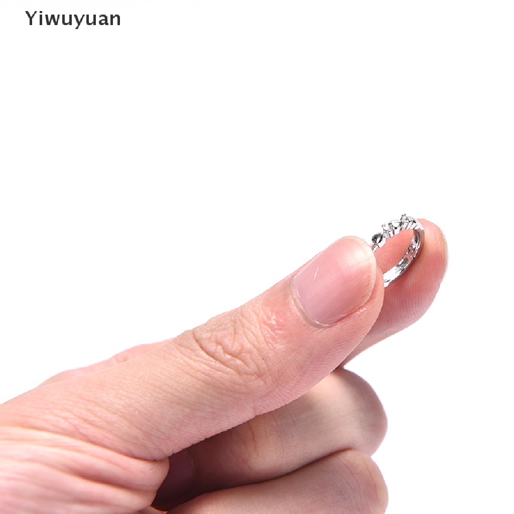 < Yiwuyuan > Khuyên Tai Bạc 925 Hình Trái Tim Đốt Cháy Mỡ Thừa Giảm Cân