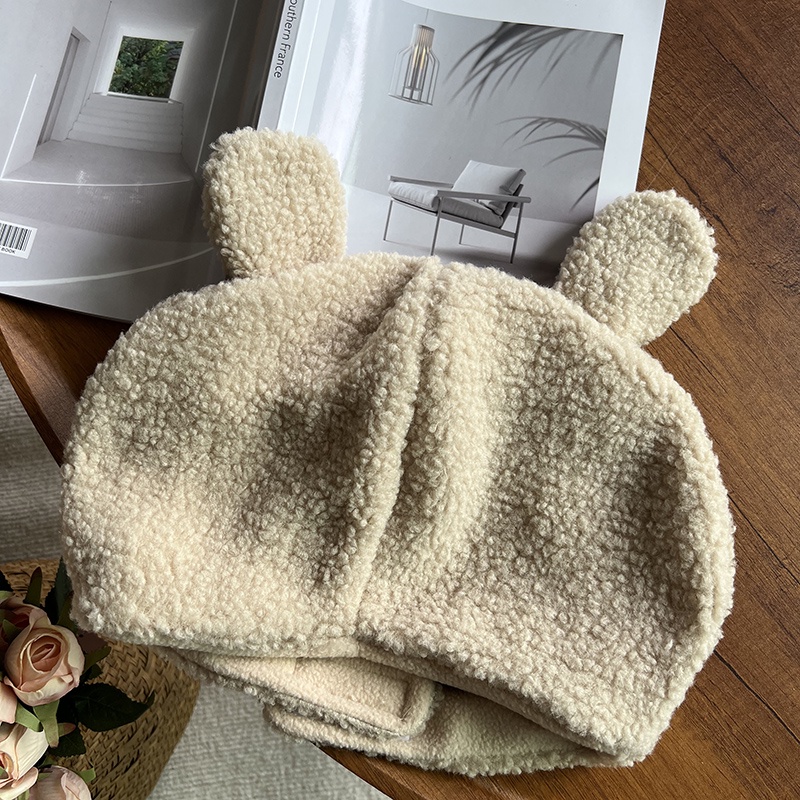 Mũ Lông Giữ Ấm Tai Thỏ Dễ Thương Cho Nữ