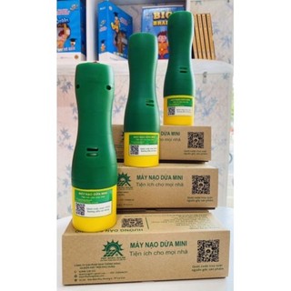 Máy nạo dừa mini pin sạc (có tặng kèm dây sạc)
