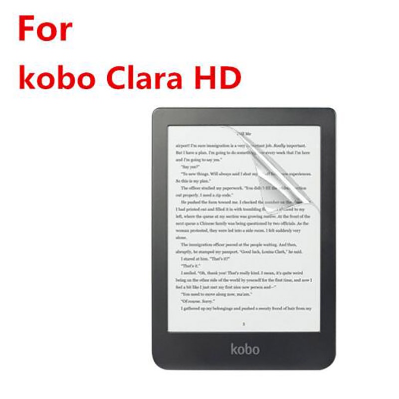 Miếng Dán Bảo Vệ Màn Hình Cho Kobo Clara 2E HD Nia soft PET protector Clara2e ClaraHD KoboNia