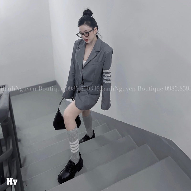 Vest thom kèm tất