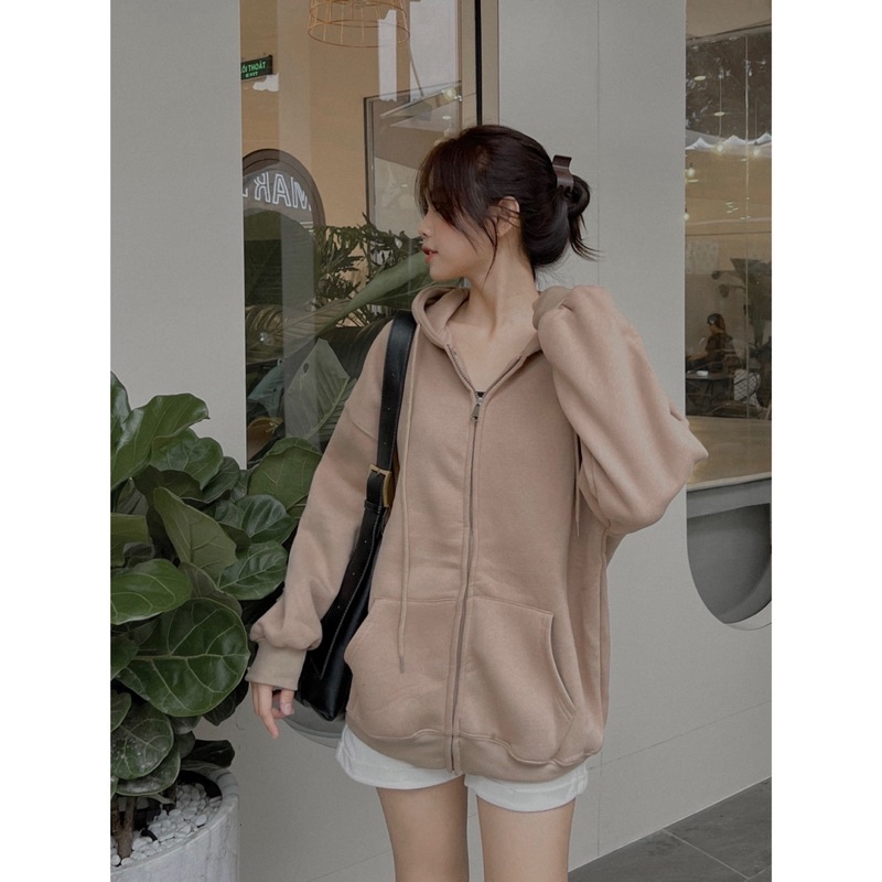 Áo khoác nỉ bông - 36661A - trơn