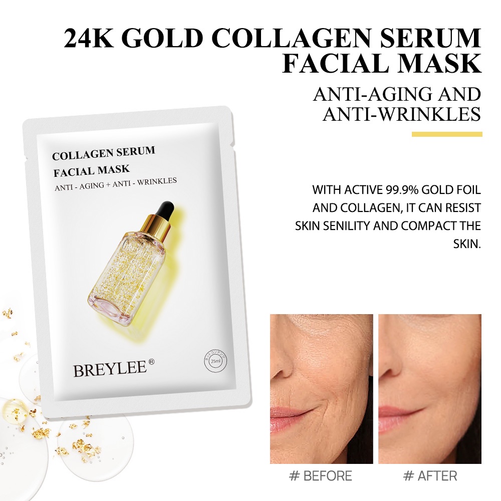 Mặt Nạ Breylee Retinol Chống Lão Hóa Chống Nhăn Làm Trắng Da Săn Chắc 25ml