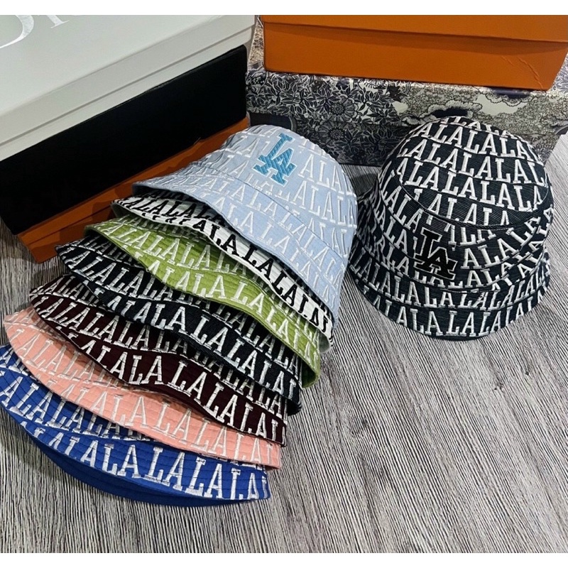 Nón Bucket LA thêu 2 mặt dành cho nam nữ thơi trang