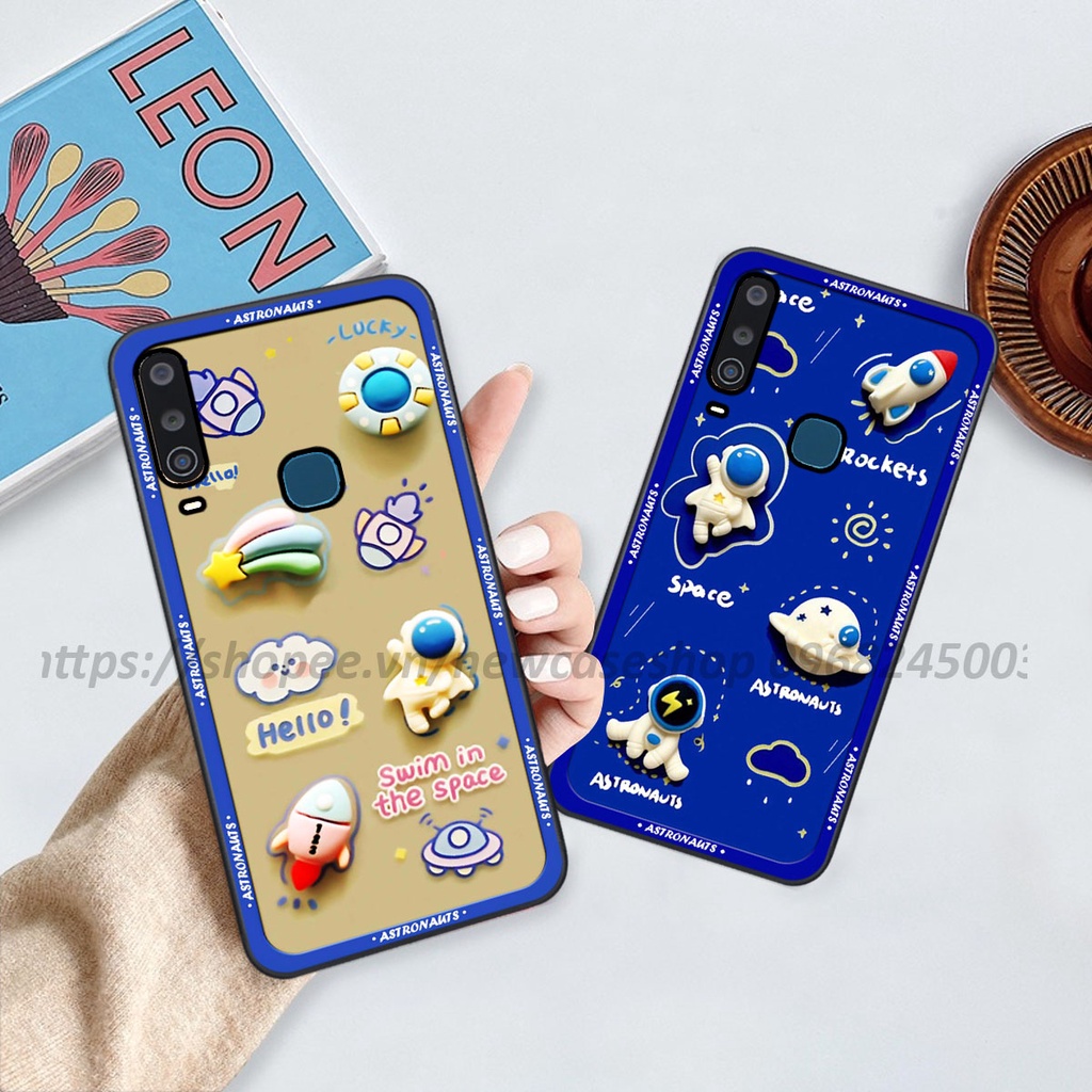 Ốp Vivo U10 / Y11 / Y12 / Y15 / Y17/ Y19/ U3 in hình 3D Bear love,Kuromi,Space cute độc lạ
