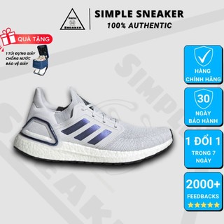 Giày Adidas Ultraboost Chính Hãng 💙FREESHIP💙 Adidas Ultraboost 20 Dash Grey - Giày Ultra Boost 20 ISS - Simple Sneaker
