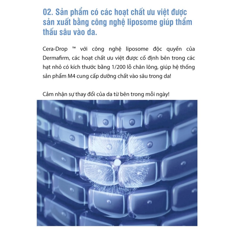 Ampoule Labo Dermafirm - Bio Correction Ampoule Cera-drop M4  trẻ hóa và tái tạo da đa tầng