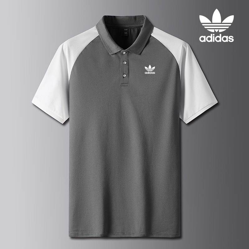 Áo Thun POLO Adidas 100% Chính Hãng Dáng Rộng Thoáng Khí Thời Trang Mùa Hè Cho Nam