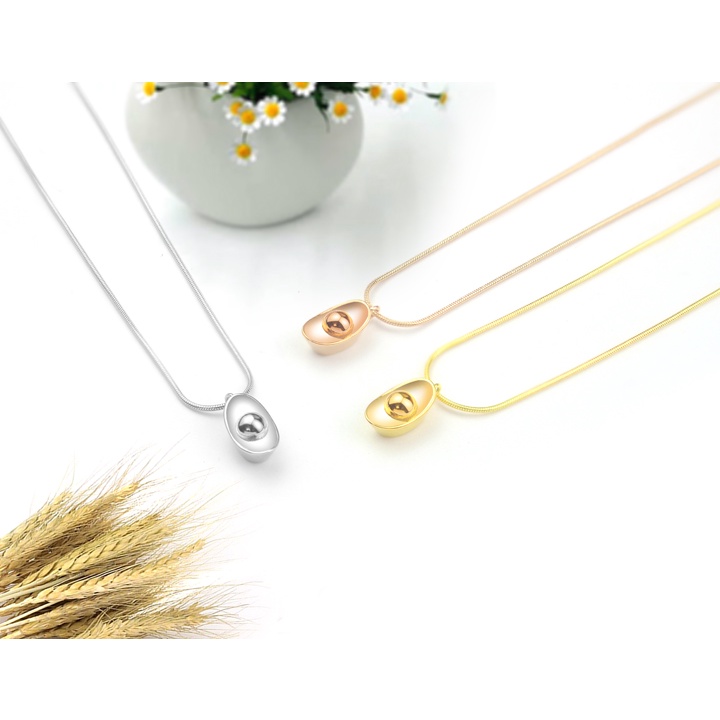 Dây chuyền nữ tittan cao cấp thỏi bạc siêu đẹp đem lại may mắn cho người đeo