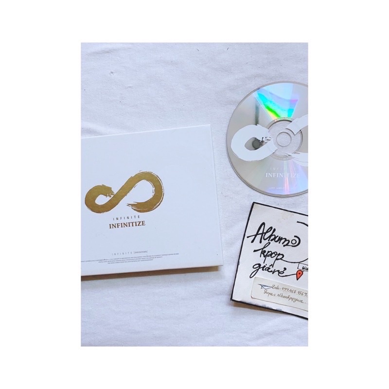 Infinite mini album infinite đã khui seal không bao gồm photocard