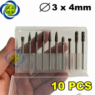 Bộ mũi doa hợp kim đài loan 10 chi tiết doa-34-10