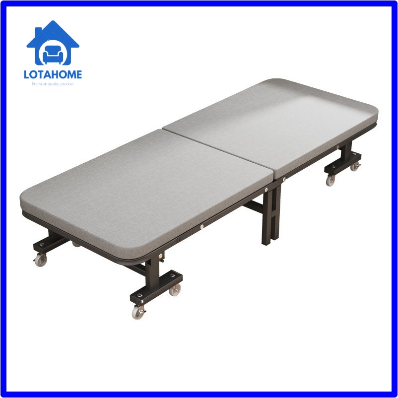 Giường Ngủ Văn Phòng Gấp Gọn Đa Năng, Nệm Cao Su Cao Cấp, Dễ Dàng Gấp Gọn Và Di Chuyển