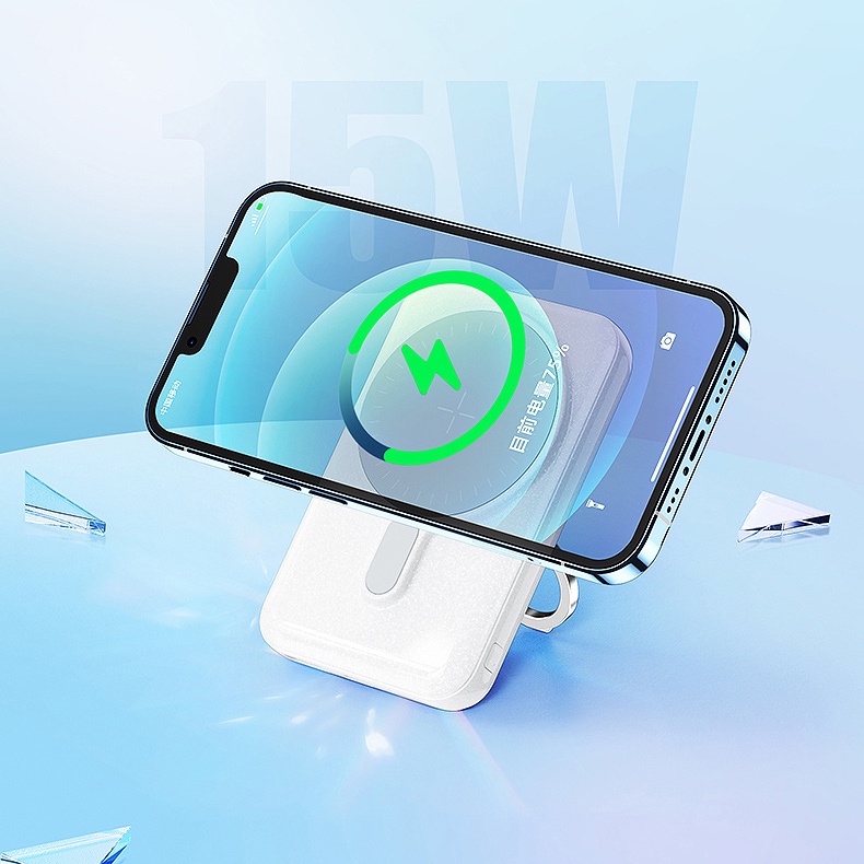 Pin dự phòng sạc nhanh Remax RPP-85 10000mAh sạc không dây wireless 15W - hỗ trợ QC 22.5w và PD 20W (TRẮNG) Nhất Tín