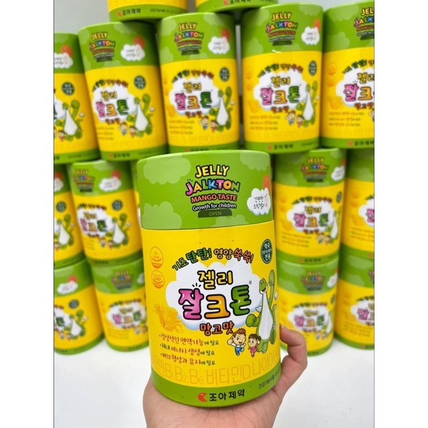 Thạch hồng sâm vitamin Jalkton giúp bé tăng chiều cao tăng đề kháng nội địa Hàn Quốc