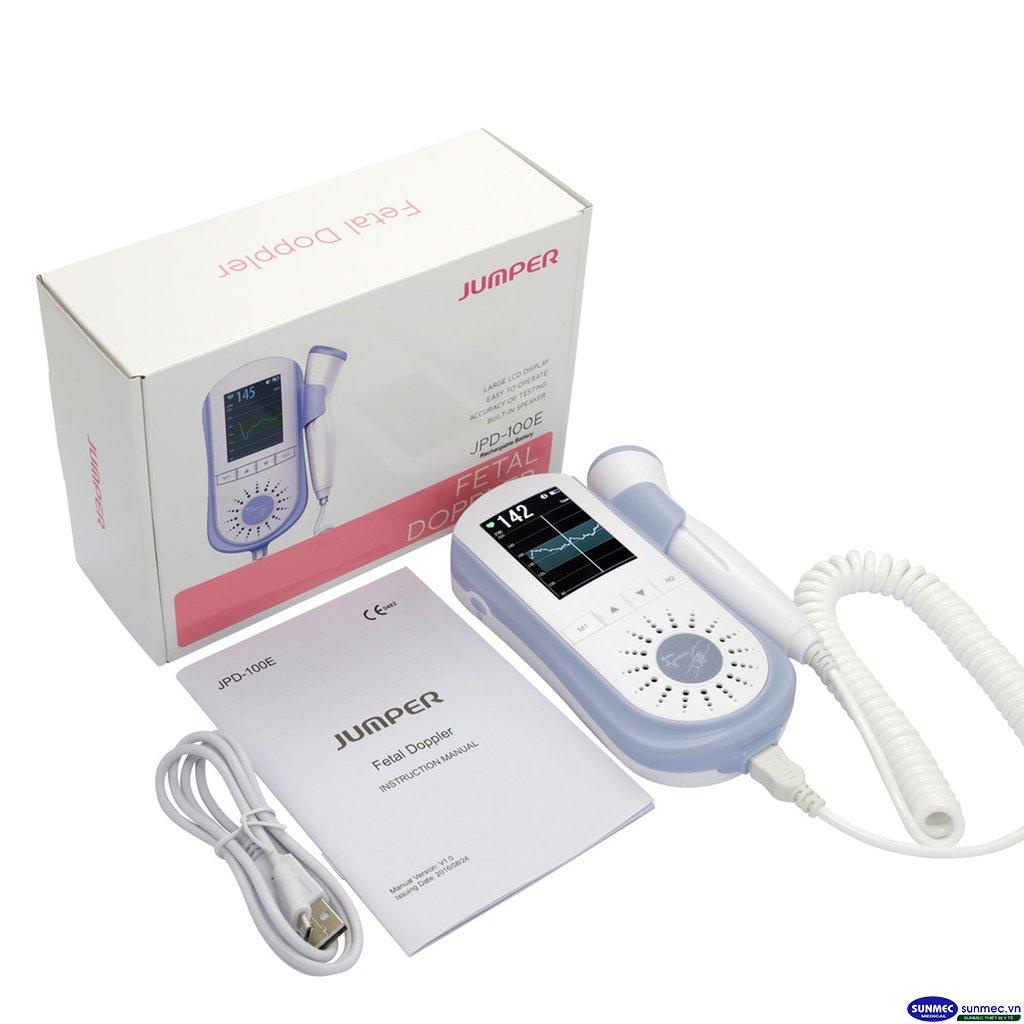 Máy nghe tim thai tại nhà JUMPER JPD-100E bảo hành 24 tháng