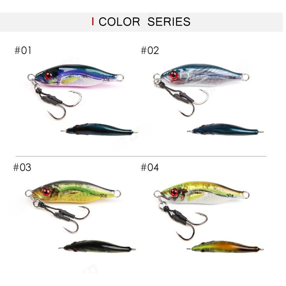 Mồi Câu Cá Giả Bằng Kim Loại 24 30G 59MM Nhiều Màu Sắc Bắt Mắt
