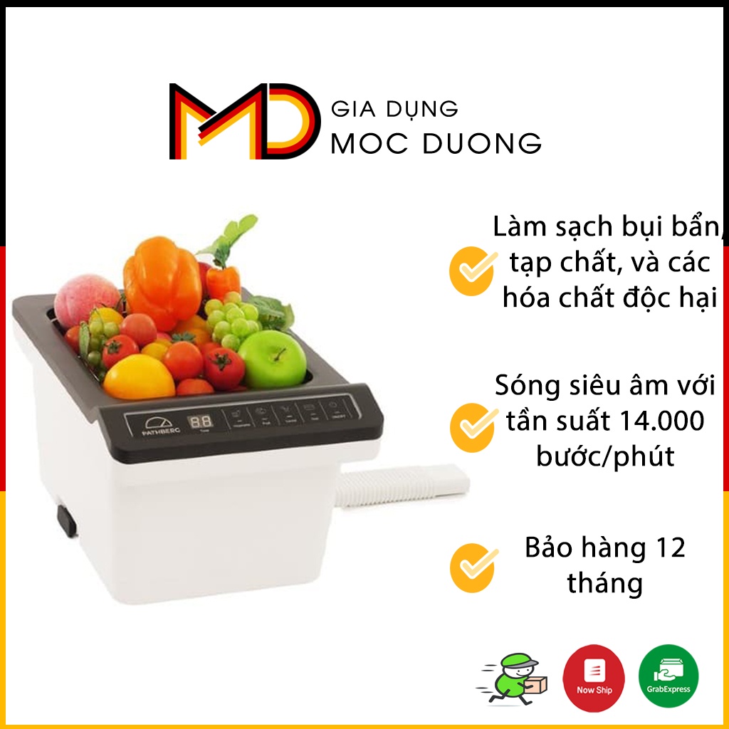 Máy rửa thực phẩm đa năng PATHBERG - Hàng chính hãng