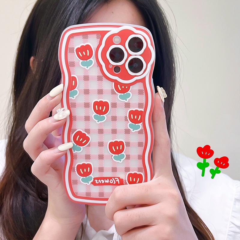 Ốp Điện Thoại Họa Tiết Hoa / Sóng Biển Cho iphone 7 / 7plus / 8 / 8plus / xs / 11 / 12 / 13 / 14 / pro / max / plus / promax