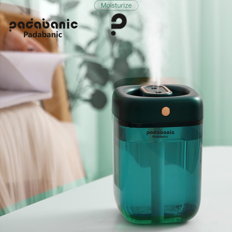 Máy Phun Sương Khuếch Tán Tinh Dầu Thiêt Kế Hai Lõi Phun Sương Giữ Ẩm Tốt Dung Tích Lớn 1.5L
