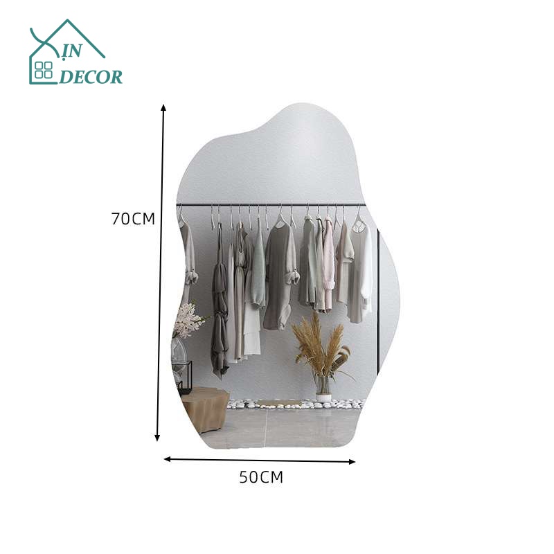 GƯƠNG HẠT ĐẬU CẢM ỨNG LED CAO CẤP - Xịn Decor [SALE SẬP SÀN]