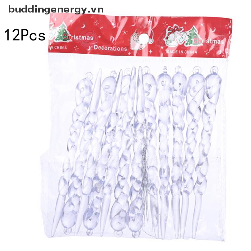 {BUDDI} Set 12 Cây Băng Giả Trang Trí Giáng Sinh {BUDDI {BUDDI}
