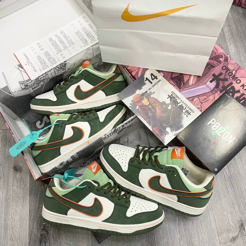 GIÀY THỂ THAO SB DUNK LOW GREEN OTOMO S.C FULLSIZE