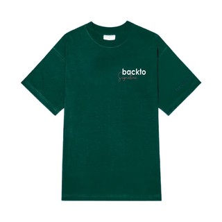 Áo thun BACKTO SIGNATURE - Dark Green