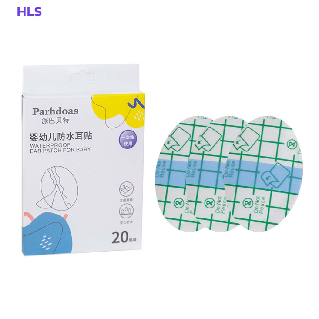 Bộ 20 Miếng Che Tai Chống Thấm Nước Dành Cho Bé Khi Đi Bơi