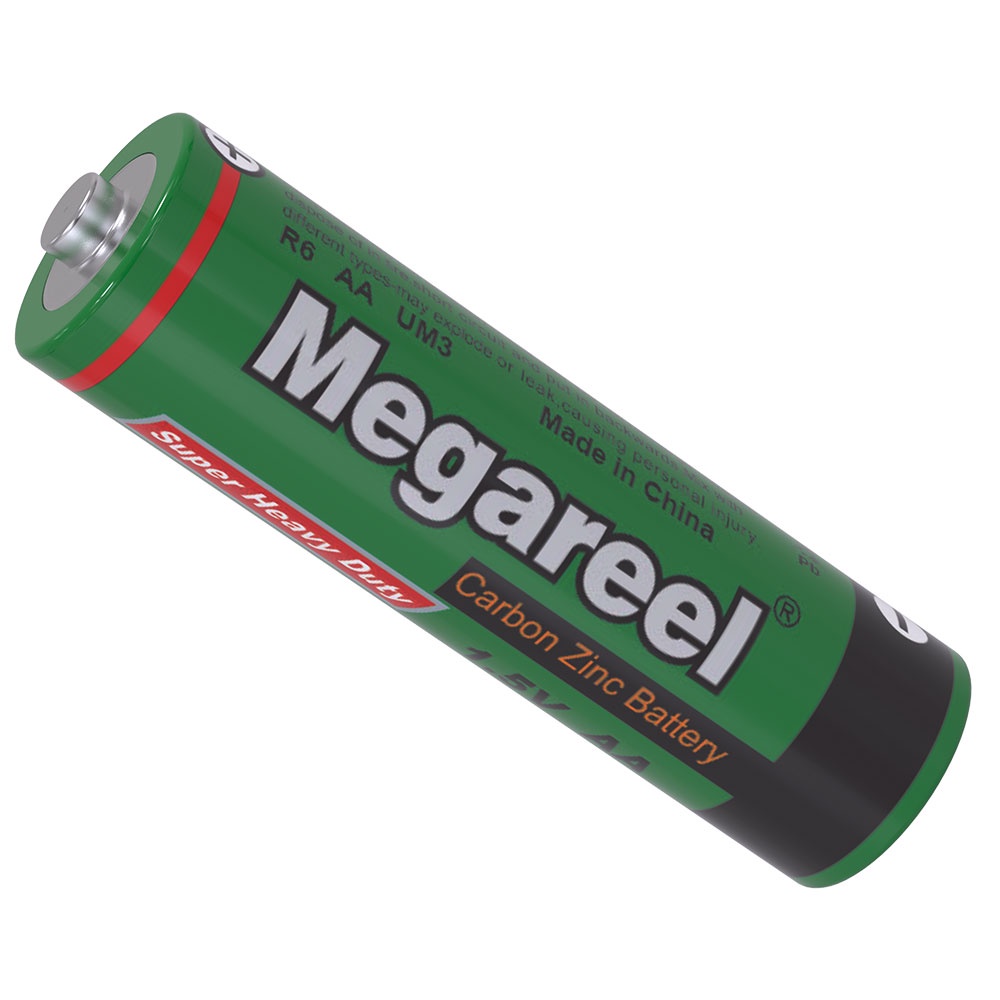 Hộp 60 viên Megareel Green AA,AAA Carbon 1.5V Megareel R6,Megareel R03 pin tiểu, đũa giá tốt