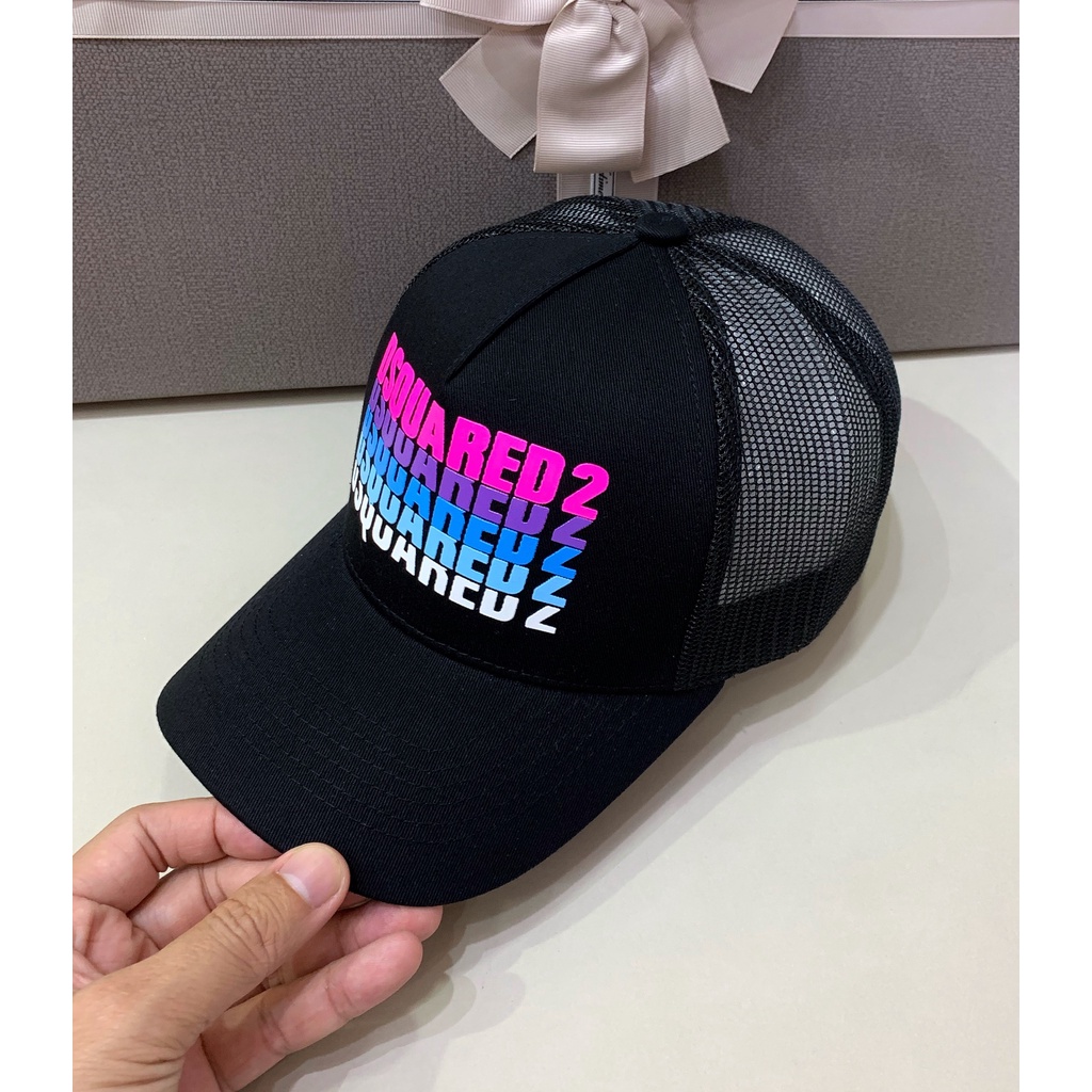 Nón Kết Mũ Lưỡi Trai DSQUARED2 phối lưới, thoáng mát, phụ kiện hot trend