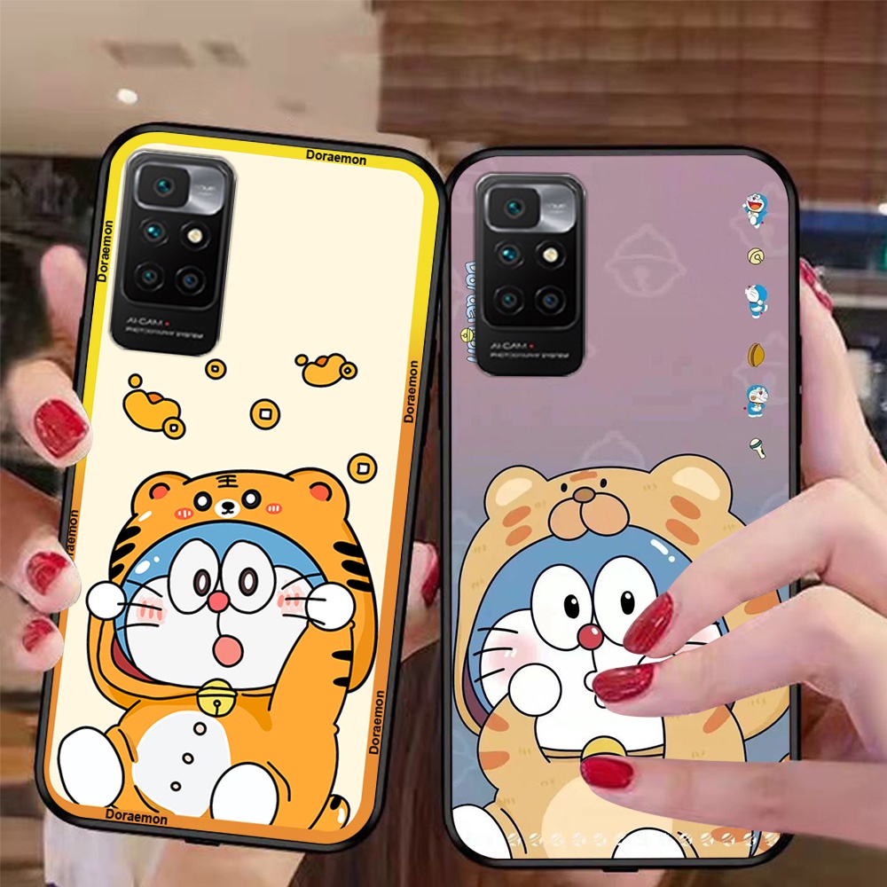 Ốp lưng điện thoại xiaomi redmi 10 hoạt hình doraemon dễ thương