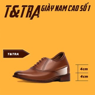 [ 8CM ] Giày Độn Nam T&TRA S1034NDD