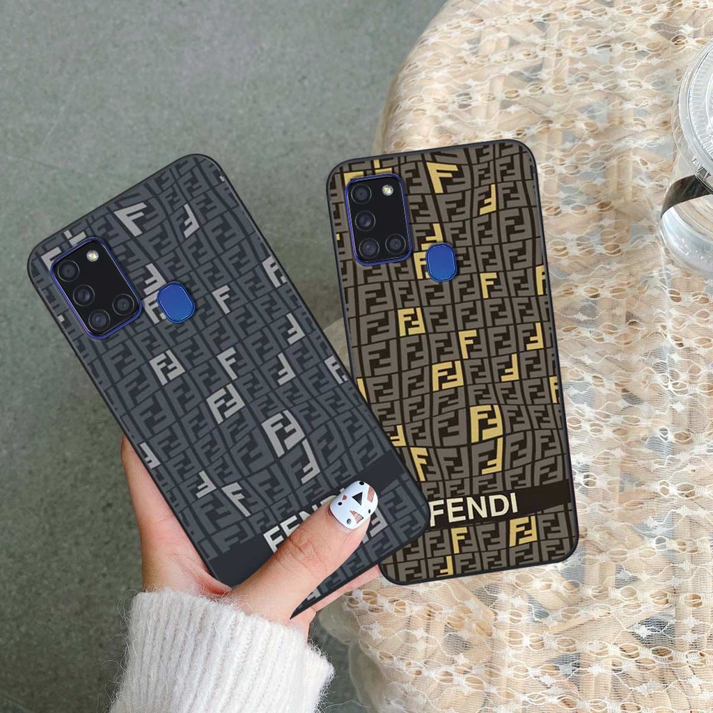 Ốp lưng điện thoại Samsung A21s fendy, búp bơ rì, kaws thời trang, vỏ ốp thời trang rẻ đẹp
