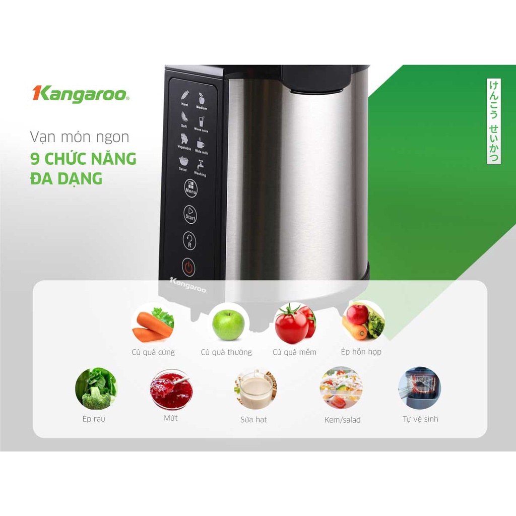 MÁY ÉP TRÁI CÂY KANGAROO KG200SJD2  Hàng Chính Hãng