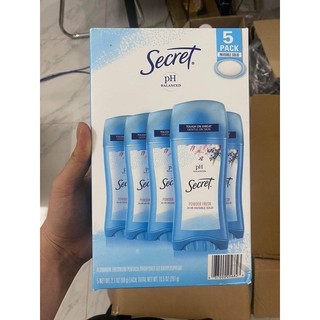 Lăn nách secret nữ 59g dạng sáp bản Mỹ
